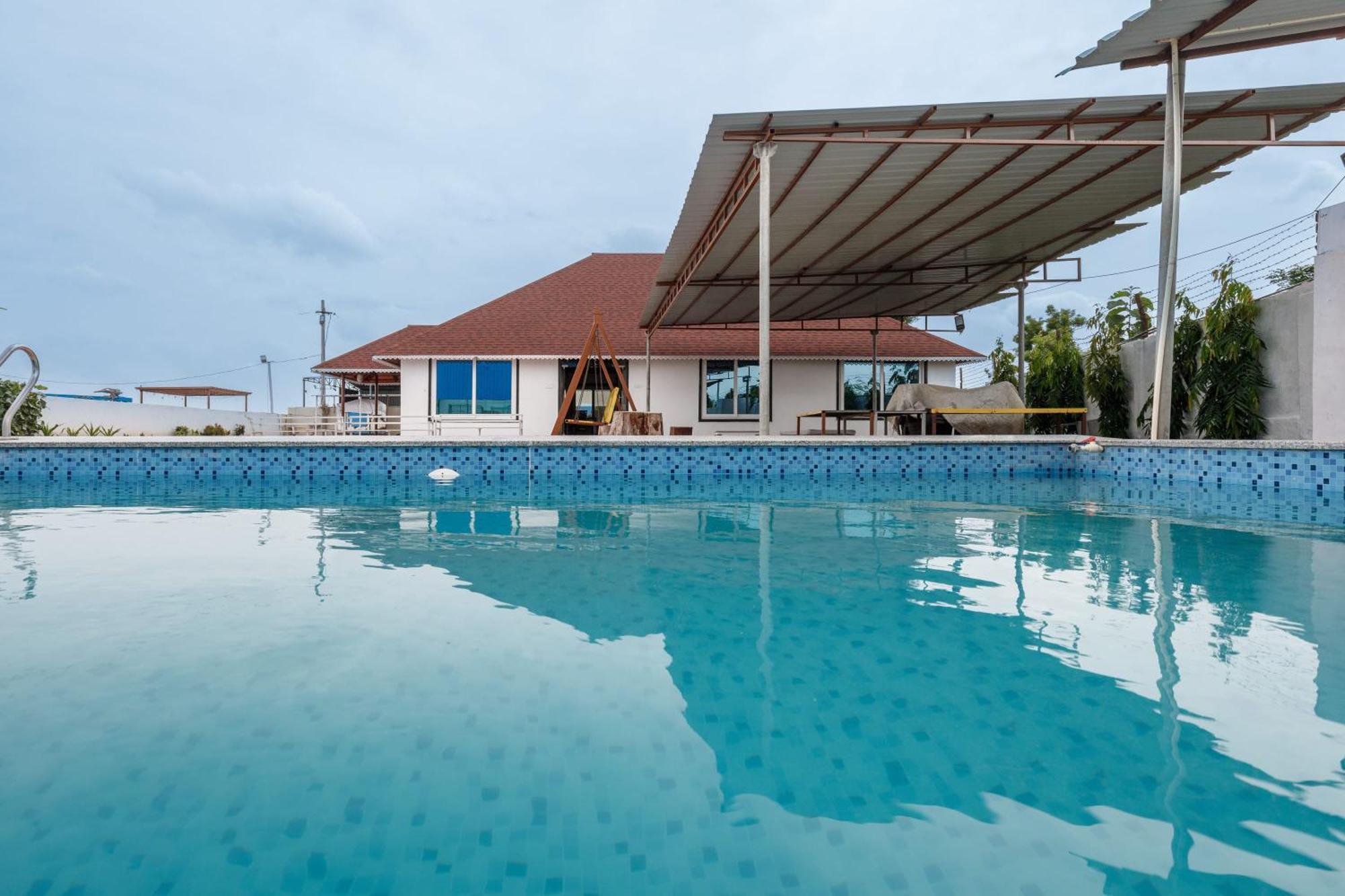 Aqua Lagoon Villa By Secret Turtle Pvt Pool Private Lawn Secundurabad Exterior foto